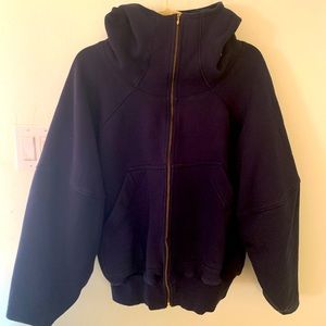 Selkie Navy Fleece Hoodie Sz M